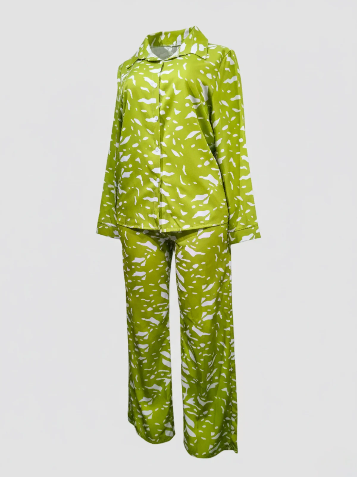 Lime Glow Pajamas